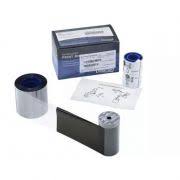 Kit Ribbon Mono Preto e Topcoat KT Datacard SP35/SP55/SD260/SD360 (1.000 impressões)